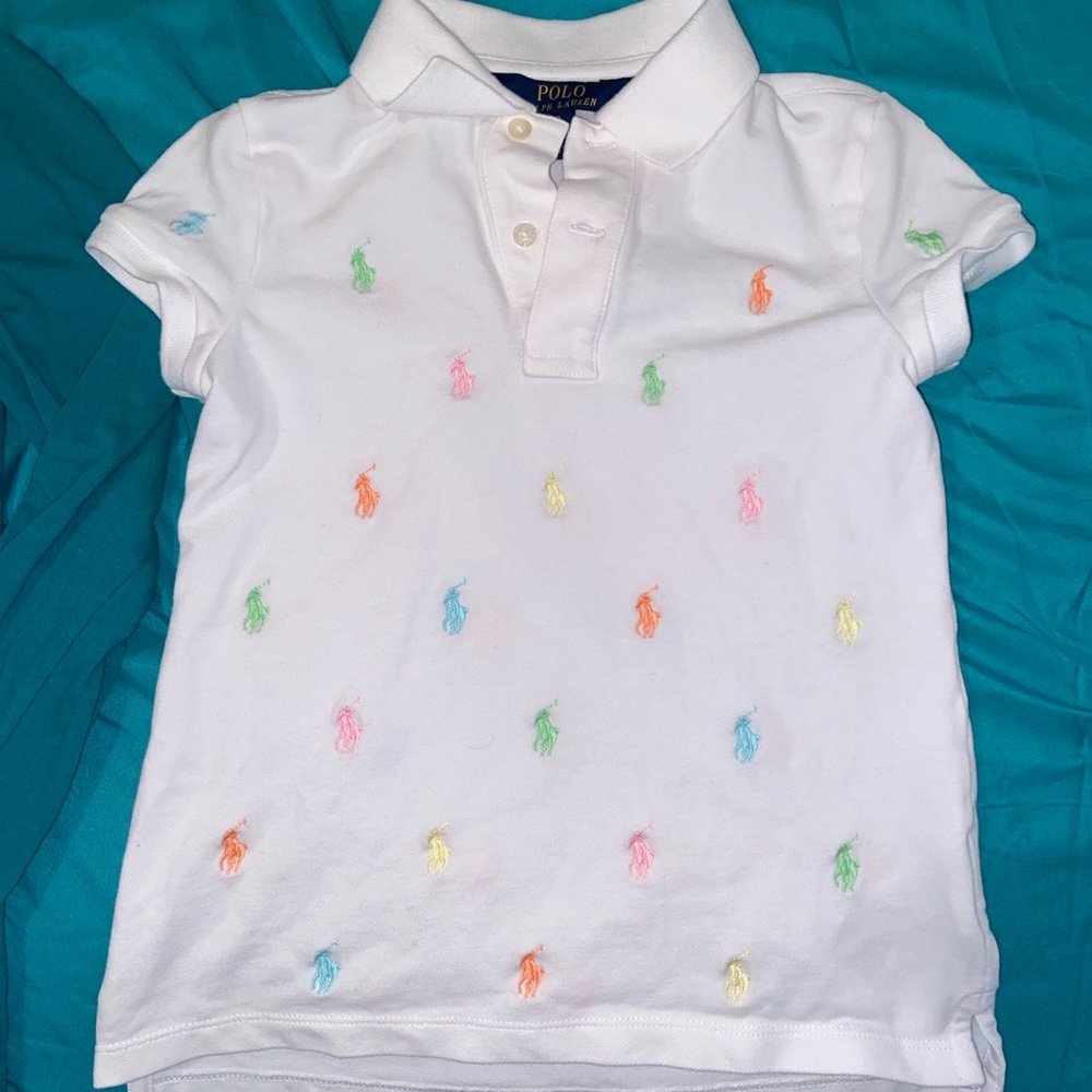 Kids short sleeve polo